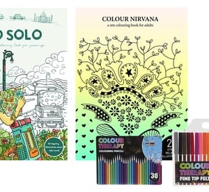 Adult Colouring Book Sets from AED 59 Entertainment Offers Shop Online at Dubai Offers