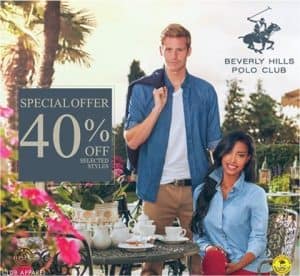 Beverly Hills Polo Club 40% Off Clothing Shop Online at Dubai Offers