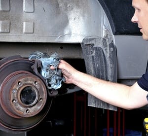 Brake Pad Change Labour with Alignment, Pressure Check, and Fluid Top-Up at Manchester Tyre Trading (Up to 62% Off) Automotive Services Shop Online at Dubai Offers