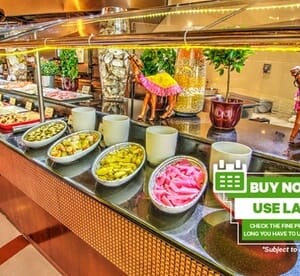 Buy Now Use Later! Buffet and Optional Pool Access at Sevilla at 5* Al Raha Beach Hotel (Up to 55% Off) Food, Grocery & Dining Shop Online at Dubai Offers