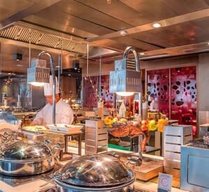 Lunch or Themed Dinner Buffet with Drinks for Up to Four at Vista Restaurant at 5* Ajman Saray Food, Grocery & Dining Shop Online at Dubai Offers 4