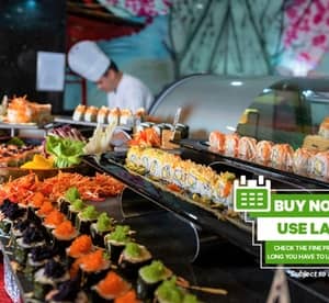 Buy Now Use Later! Seafood Dinner Buffet with Soft Drinks at Fusion at 5* Ghaya Grand Hotel (Up to 36% Off)* Food, Grocery & Dining Shop Online at Dubai Offers