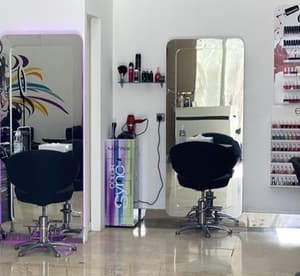 Choice of Hair Cutting, Styling, Colouring and Conditioning Service Bundle E.S. Ladies Salon Beauty Care Shop Online at Dubai Offers