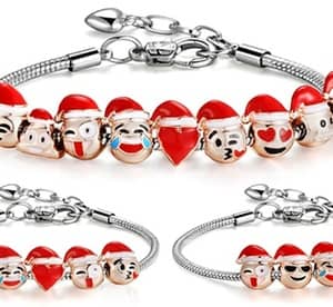 Christmas Emoji Charm Bracelets from AED 49 (Up to 25% Off) Fashion & Jewelry Shop Online at Dubai Offers