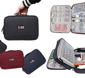 Double-Layered Travel Gadget Organiser Bag from AED 89 (Up to 67% Off) Electronics Shop Online at Dubai Offers