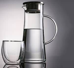 Double Wall Drinking Set with Four Double Wall Glass Cups from AED 149 Furniture's & Decor Shop Online at Dubai Offers