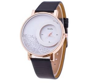 Floating Crystal Filled Watch from AED 89 With Free Delivery (Up to 75% Off) Fashion & Jewelry Shop Online at Dubai Offers