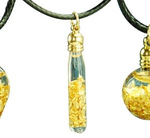 Gold Foil and Glass Pendants from AED 69 (Up to 57% Off) Fashion & Jewelry Shop Online at Dubai Offers