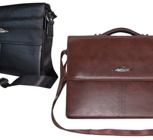 Highflyer Leather Messenger Bag in Choice of Style from AED 79 (Up to 68% Off) Fashion & Jewelry Shop Online at Dubai Offers