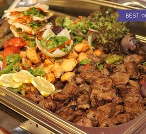 Iftar Buffet with Drinks for Up to Four at Bombay Cutting Chai Restaurant Food, Grocery & Dining Shop Online at Dubai Offers 4