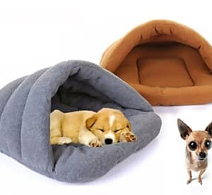 Igloo-Style Polar Fleece Pet Bed from AED 39 Miscellaneous Shop Online at Dubai Offers