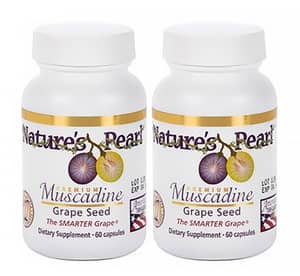 Nature’s Pearl Premium Muscadine Grape Seed Supplement (60 capsules) from AED 89 Beauty Care Shop Online at Dubai Offers