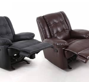 PU-Leather Rocking Recliner Chair from AED 989 Furniture's & Decor Shop Online at Dubai Offers