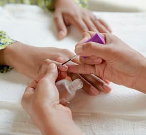 Regular Mani-Pedi with Optional Hand and Feet Paraffin and Brow Threading at FAFA Salon Beauty Care Shop Online at Dubai Offers