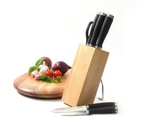 Salter Elegance Chef’s Knife Block from AED 89 Furniture's & Decor Shop Online at Dubai Offers