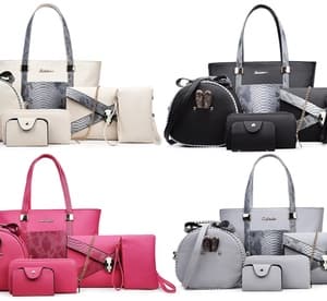 Six-Piece Bag Set from AED 129 (Up to 76% Off) Clothing Shop Online at Dubai Offers