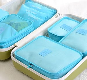 Six-Piece Travel Luggage Organiser Set in Choice of Colour from AED 49 (Up to 75% Off) Furniture's & Decor Shop Online at Dubai Offers