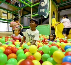 Soft Play Package with Meal and optional Ceramic Painting at Funky Monkeys Playland Entertainment Offers Shop Online at Dubai Offers