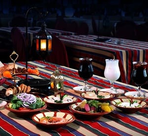 Iftar 5-Course Set Menu for Up to Four at Grand Saray Food, Grocery & Dining Shop Online at Dubai Offers 5