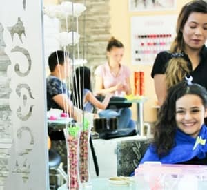 Blow-Dry with Optional Haircut, Wash, Hair Colour and Old Colour Removal at Crown Nails and Spa Beauty Care Shop Online at Dubai Offers 5