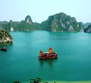 Vietnam: 10-Day Tour with Domestic Flights, Cruise, Train, Transfers and Meals* Holiday Packages Shop Online at Dubai Offers