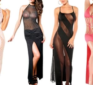 Women’s Long Negligee from AED 89 (Up to 52% Off) Clothing Shop Online at Dubai Offers