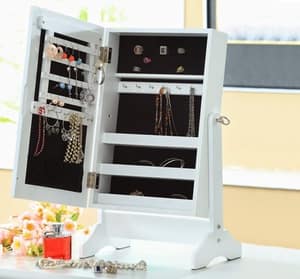 Classy Mini Jewellery Cabinet from AED 149 (Up to 62% Off) Furniture's & Decor Shop Online at Dubai Offers