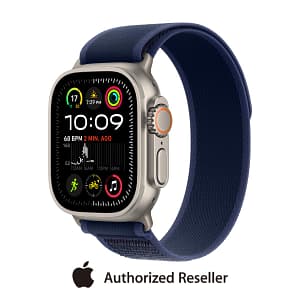 Apple Watch Ultra 2 GPS + Cellular 49mm Natural Titanium Case with Blue Trail Loop – M/L Wearables & Smart Watches Shop Online at Dubai Offers