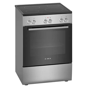 BOSCH Series 2 Freestanding electric cooker Stainless steel HKL060070M Appliances Shop Online at Dubai Offers