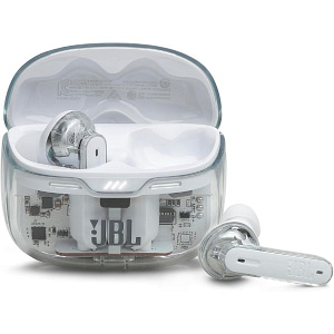 JBL Tune Beam Ghost True Wireless Noise Cancelling Earbuds – White Headphones Shop Online at Dubai Offers