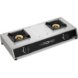 Krome Gas Stove 2 Burners Appliances Shop Online at Dubai Offers