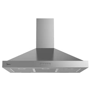 Midea 90CM Chimney Cooker Hood Stainless Steel Electronic Control 4 Speed Appliances Shop Online at Dubai Offers