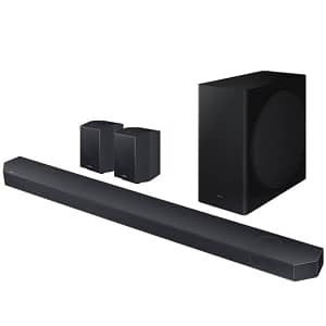 Samsung Q-series Soundbar HW-Q930D 9.1.4 ch Sub Woofer & Rear Speaker Home Theater Shop Online at Dubai Offers