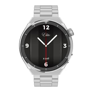 X.cell Elite 4 Smart Watch Stainless Steel Wearables & Smart Watches Shop Online at Dubai Offers