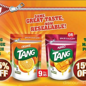 15% OFF New Tang Juice Drink Pouch Drinks & Beverages Shop Online at Dubai Offers