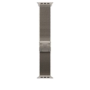 49mm Natural Titanium Milanese Loop – Large 49 mm Shop Online at Dubai Offers