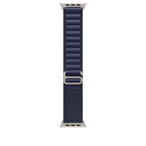 49mm Navy Alpine Loop – Large – Natural Titanium Finish 49 mm Shop Online at Dubai Offers