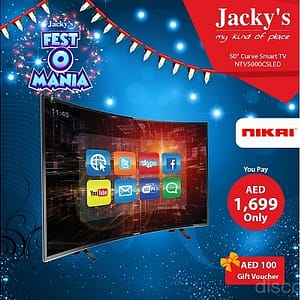 50 Curve Smart TV Special Offer Dubai Mall Shop Online at Dubai Offers