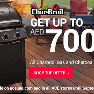 AED 700 OFF in All Charbroil Gas & Charcoal Grills (until 5th Sept, 2016) Appliances Shop Online at Dubai Offers