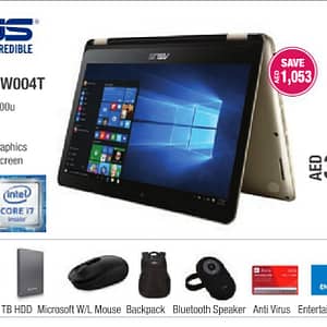 ASUS TP301UJ DW004T (Offer Start from 18 Aug 2016) City Centre Mirdif Shop Online at Dubai Offers