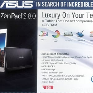 ASUS ZenPad S 8.0 Exclusive Offer Electronics Shop Online at Dubai Offers