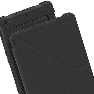 AT ANTI-BACTERIAL PROTECTION MIL DROP-PROOF FOLIO CASE FOR IPAD 10.2inch 2019 BLACK Accessories Shop Online at Dubai Offers