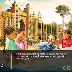 ATLANTIS MasterCard Family Package Holiday Packages Shop Online at Dubai Offers