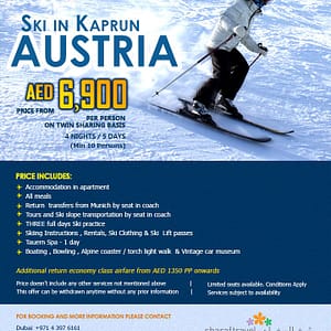 AUSTRIA Tour Package Offers Flight Tickets Shop Online at Dubai Offers