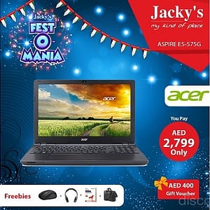 Acer Aspire E5 575 Laptop Promotion Al Ghurair Centre Shop Online at Dubai Offers