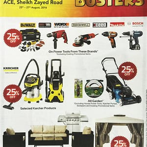 Al-Futtaim ACE Price Busters (valid till 27th Aug, 2016) Hardware & Accessories Shop Online at Dubai Offers