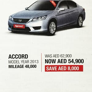 Al futtaim Honda Approved Pre-owned (Trade-in available) Honda Shop Online at Dubai Offers