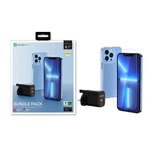 Amazing Thing iPhone 13 Bundle: 1pc 20W Charging adapter + 1pc Drop-proof protective case + 2pc Accessories Shop Online at Dubai Offers