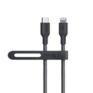 Anker 542 USB-C to Lightning Cable Bio-Based 3ft Black Accessories Shop Online at Dubai Offers