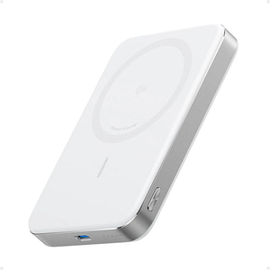 Anker Anker MagGo ultra slim Power Bank 10k mah , 30 w with cable , 15 w mag safe – white Accessories Shop Online at Dubai Offers